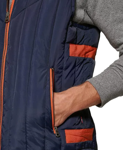 Miniatura 5 de Levi's Chaleco utilitario acolchado para hombre con detalles de contraste