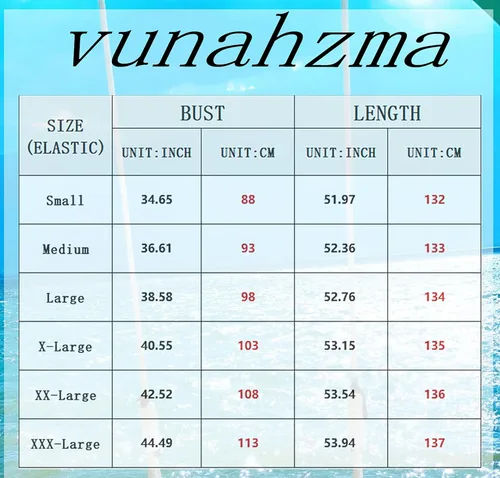 Miniatura 3 de vunahzma - Vestido largo y sexy para mujer, casual, sin mangas, talla extragrande, holgado, con bolsillos