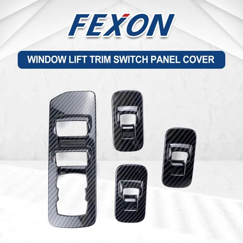 Miniatura 3 de Cubierta de panel de interruptor de fibra de carbono para Ford F150 2015 2016 2017 2018 2019 2020 Accesorios