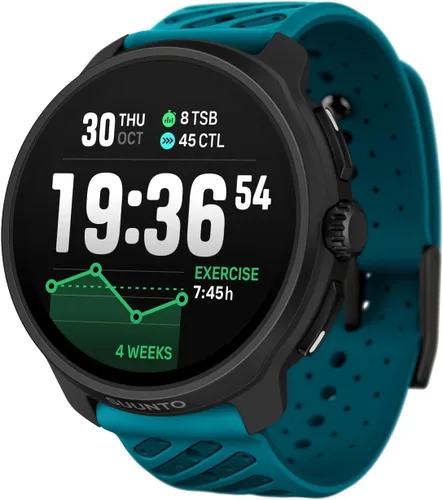 Miniatura 10 de SUUNTO Race 2 Reloj deportivo con GPS, pantalla táctil AMOLED de 1.5 pulgadas con corona, duración de la batería de 16 días, métricas