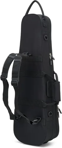 Miniatura 4 de Protec MAX 4/4, funda para violín oblongo, color negro, Negro