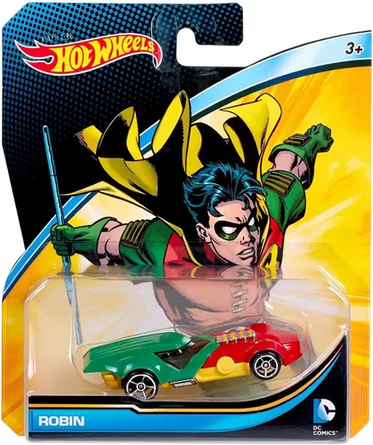 Miniatura 3 de Hot Wheels Vehículo DC Universe Robin
