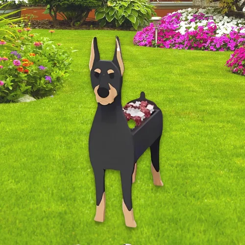 Miniatura 42 de Maceta de Perro English Springer Spaniel, Macetas de Plantas, Bonita Maceta de Jardín para Perros, Macetas de Perro Regalos de Cumpleaños