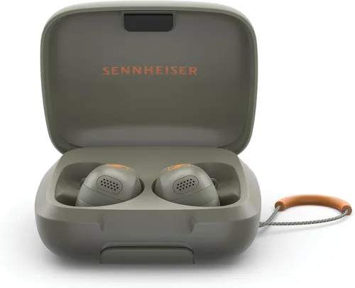 Miniatura 8 de Sennheiser Momentum Sport - Auriculares con ajuste de sonido deportivo y ANC adaptativo, ajuste seguro, duración de la batería de 24 horas, Negro
