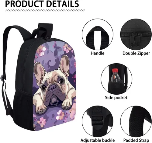 Miniatura 163 de HUGS IDEA Los animales frescos 3D niños escuela libro bolsa niños impresión mochilas, Baloncesto, Moderno