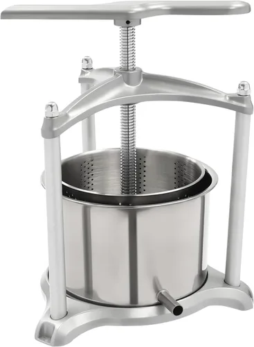 Miniatura 18 de Fruit Wine Press 2.6 Gallon Manual Grape Presser for Wine Juice Making DIY Large Fruit Honey Presser Apple Cider Grape Juice Press Extractor
