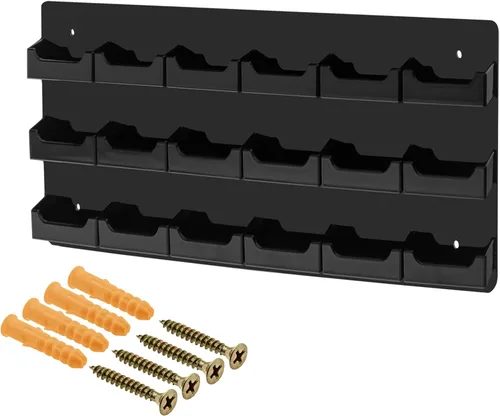 Miniatura 10 de Marketing Holders Tarjetero Horizontal Montaje en Pared Multi 15 Bolsillo Premium Acrílico Transparente Claro
