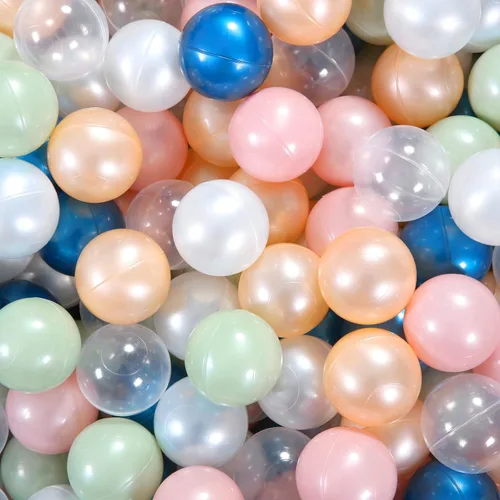 Miniatura 16 de STARBOLO Pelotas de Piscina de Pelotas para Niños Pequeños Paquete de 100 200 500 - Sin BPA y Ftalatos No Tóxicas A Prueba de Aplastamiento Pelotas