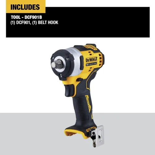 Miniatura 2 de DEWALT DCF901B XTREME 12V MAX* Llave de impacto inalámbrica de 1/2 pulgada sin escobillas (solo herramienta)