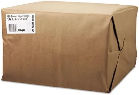 Miniatura 2 de General Bolsa de papel 1/6 75#, 75lb Kraft, marrón, 12 x 7 x 17, 400/paquete