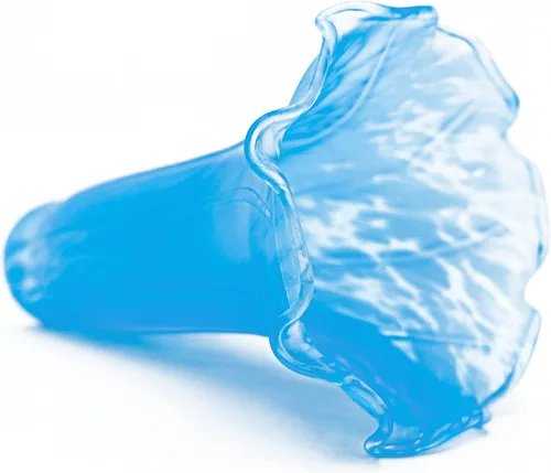 Miniatura 2 de Upgradelights Tiffany Estilo Decorativo Vidrio Estanque Lily Lámpara Sombra (azul)