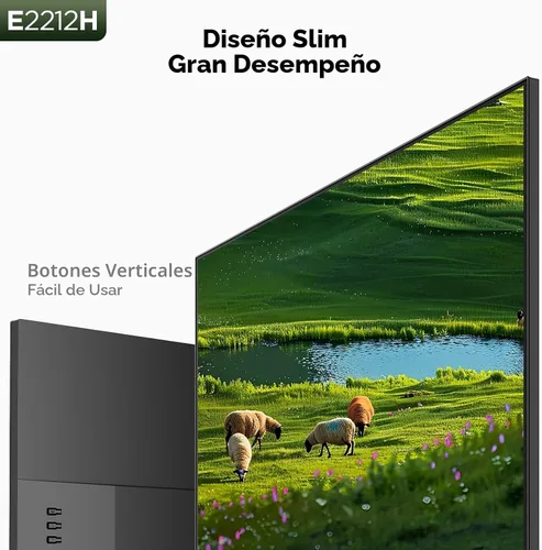 Miniatura 2 de KOORUI Monitor de Computadora de 22 Pulgadas Full HD 1080P 100Hz Pantalla de Juegos para PC Panel VA Ultradelgado de Relación de Contraste 3000:1