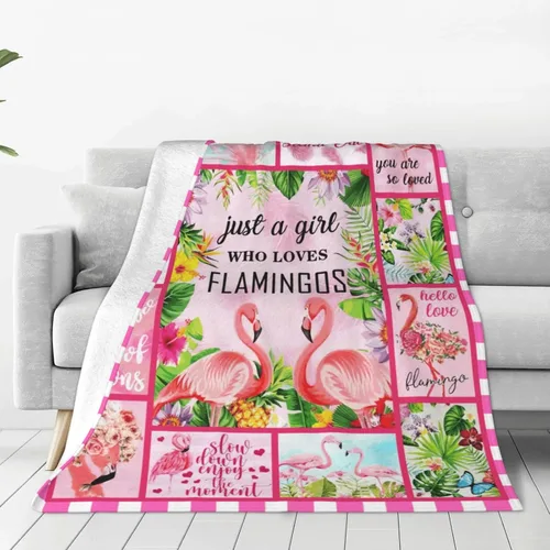 Miniatura 61 de Manta con texto en inglés «Just A Girl Who Loves Dinosaurs», bonita manta decorativa de dinosaurios, regalos para niñas, súper cálida, suave y Solo
