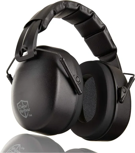 Miniatura 7 de ClearArmor Paquete de 2 - Orejeras de seguridad para tiro, protección auditiva - Reducción de ruido de 31.5 dB SNR - Orejeras cómodas que funcionan