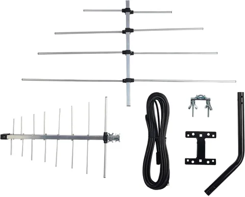 Miniatura 2 de Antena Yagi de TV para exteriores con capacidad de recepción de largo alcance - Antena de TV digital disponible para montaje en ático o techo