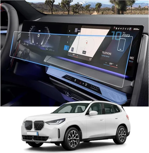 Miniatura 12 de CDEFG 2 piezas para BMW X1 X2 2024-2025 protector de pantalla, HD claro 2023 2024 2025 BMW X1 (xDrive28i / M35i) / 2024 2025 X2 (xDrive28i / M35i)