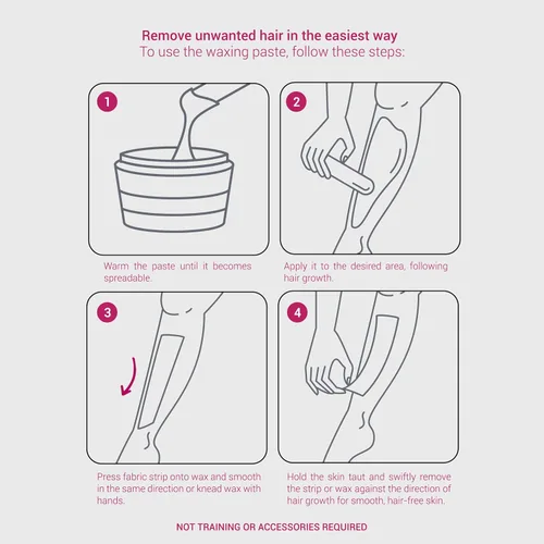Miniatura 6 de DEPIL BELLA Cera de azúcar brasileña, cera depilatoria para uso personal y profesional, orgánica, natural, vegana, lavable, para todo
