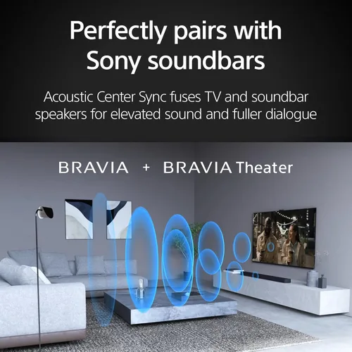 Miniatura 4 de Sony BRAVIA 5 TV inteligente Mini LED 4K de 55 pulgadas (K-55XR50) y barra de sonido BRAVIA Theater Bar 8 de 11 altavoces con Dolby Atmos