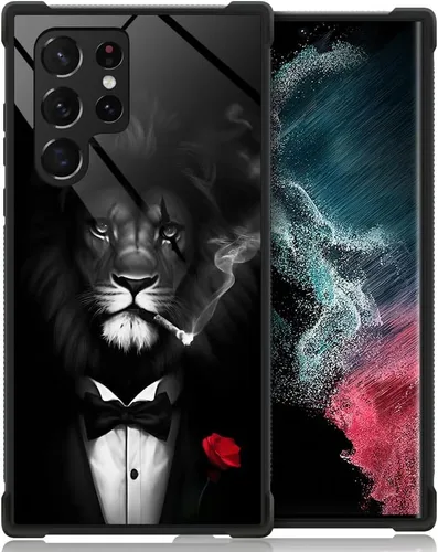 Miniatura 24 de CARLOCA Funda compatible con Samsung Galaxy S22 Ultra, increíble diseño de patrón de luz espacial nebulosa para niñas y niños, a prueba de golpes
