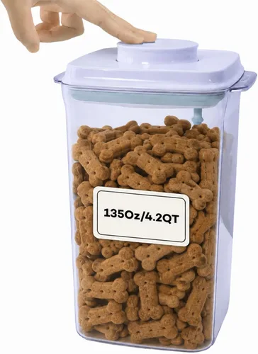 Miniatura 16 de Bop Top - Recipientes herméticos de almacenamiento de alimentos con tapa, paquete múltiple Juegos de recipientes de cocina Recipiente hermético