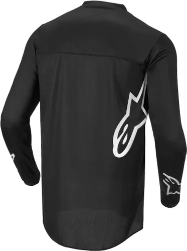 Miniatura 2 de Alpinestars Camiseta Racer Compass para niños Negro/Amarillo Fluo/Coral 2Xs (3732122-1534-XXS)