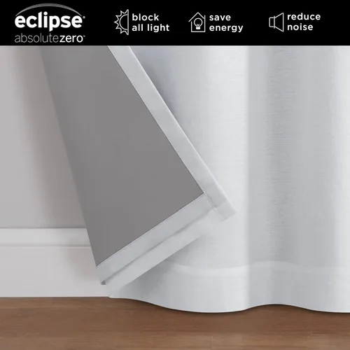 Miniatura 3 de Eclipse Dutchess - Cortinas 100% opacas con ojales, cortinas de ventana con aislamiento térmico para sala de estar, dormitorio o sala de prensa