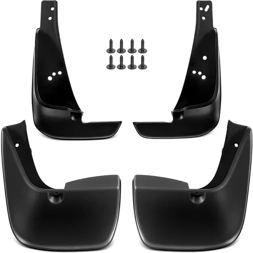 YHTAUTO Protectores contra salpicaduras de repuesto para Toyota Corolla 2003-2008 I4 1.8L Sedán, guardabarros accesorios para protectores de ruedas