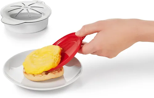 Miniatura 3 de OXO Good Grips Cocedor de huevos para microondas, blanco