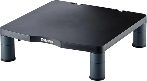 Fellowes® Elevador de monitor, 4" de alto x 13 1/8" de ancho x 13 1/2" de profundidad, grafito