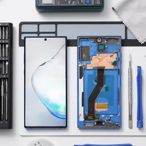 Miniatura 6 de Reemplazo de pantalla de teléfono para Galaxy Note 10 Plus, pantalla AMOLED de 6.8 pulgadas con soporte de huellas dactilares, ensamblaje
