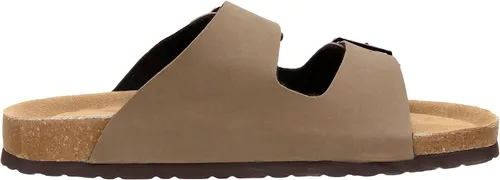 Miniatura 3 de CUSHIONAIRE Sandalia con plantilla de corcho Lane para hombre con +Comfort