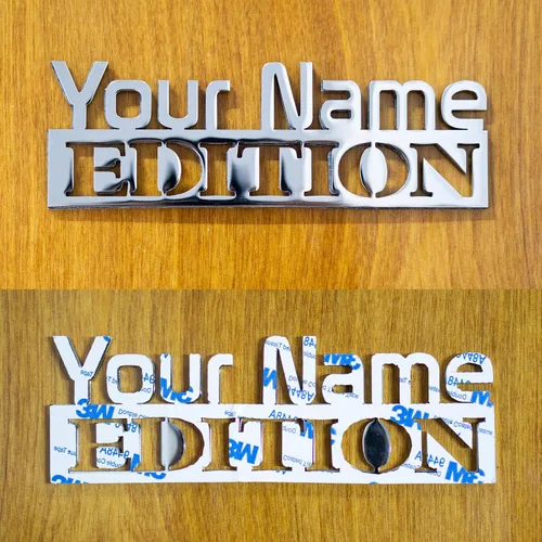 Miniatura 4 de Emblema de coche personalizado para amantes de los coches, regalos personalizados para vehículos, señal de carrera, letras para camiones, emblemas