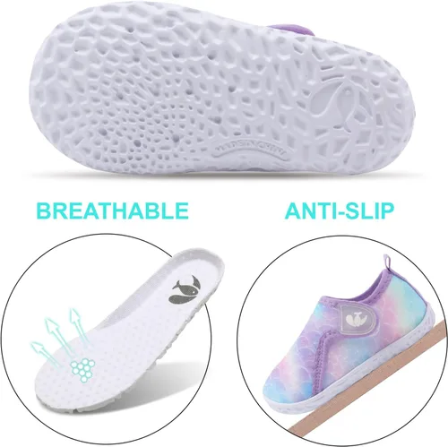Miniatura 17 de FEETCITY Baby Boys Girls Water Sport Shoes Barefoot Kids Aqua Socks Quick-Dry Beach Swim Pool Shoes