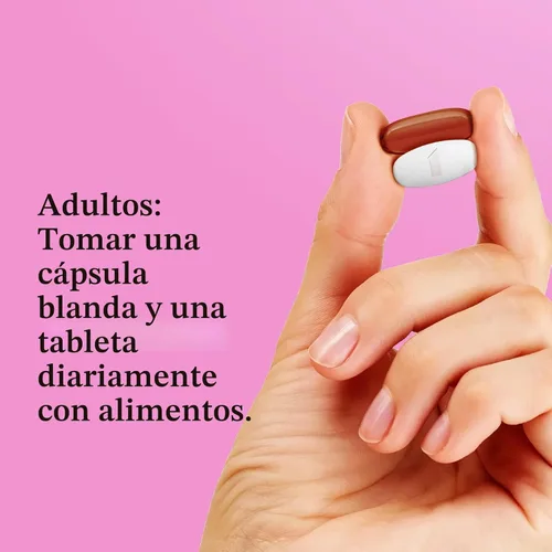 Miniatura 5 de One A Day Vitaminas prenatales avanzadas prenatales con ácido fólico, colina, DHA y hierro, vitaminas para el embarazo para mujeres para apoyar
