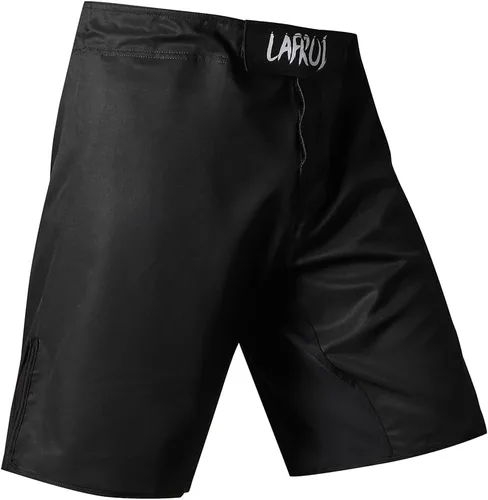 Miniatura 3 de LAFROI QJK01 - Pantalones cortos de boxeo para hombre con cordón y bolsillo