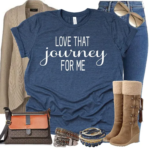 Miniatura 9 de Love That Journey for Me - Camiseta de manga corta con estampado de Moira Alexis Rose