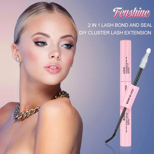 Miniatura 9 de Pegamento de pestañas para unir y sellar, extensiones de pestañas individuales en racimo, adhesivo de sujeción súper fuerte, impermeable, sin látex