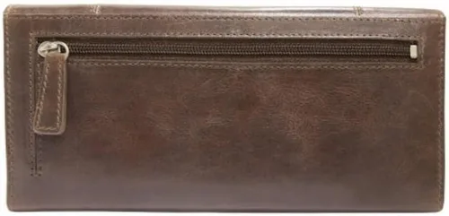 Miniatura 6 de Mancini - Cartera de piel triple con seguridad RFID para mujer