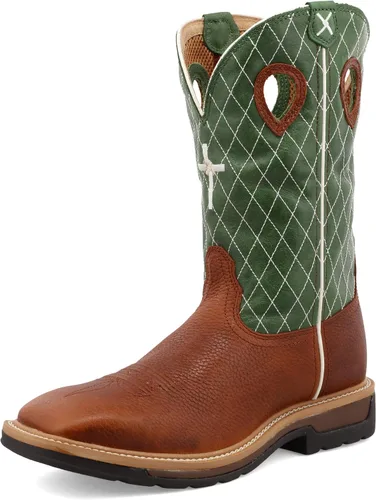 Miniatura 114 de Twisted X Botas Tech X para hombre de 12 pulgadas, botas occidentales casuales para hombre
