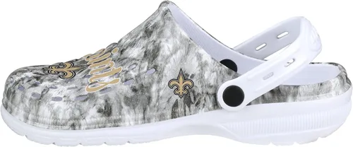 Miniatura 67 de FOCO NFL Womens NFL Team Logo Cloudie Garden Water Sandals Shoes Slipper Clogs with Strap