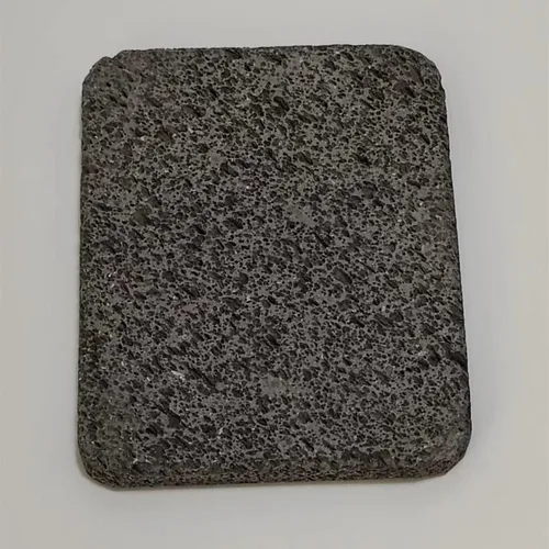 Miniatura 2 de Baldosa de piedra volcánica para cocinar, superficie plana sin ranura, esquinas redondeadas, 6 "x 8", piedra volcánica para cocinar pizza, carne