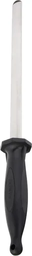 Miniatura 2 de Mercer Culinary -M15910 Acero de afilado de diamante, 10 pulgadas, negro