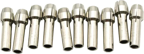 Miniatura 10 de TEMO 10 unids Durable Brillante 1/32 Pulgadas Herramienta Rotativa Collet Bit #483 para Dremel Herramientas Rotativas