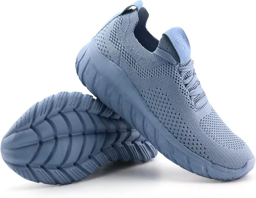 Miniatura 5 de JABASIC Women Casual Slip On Loafers Breathable Knit Walking Shoes Lightweight Sneakers