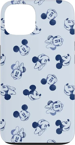 Miniatura 7 de Funda retro para iPhone 12/12 Pro de Disney Minnie y Mickey Mouse Icon Faces de arte vintage