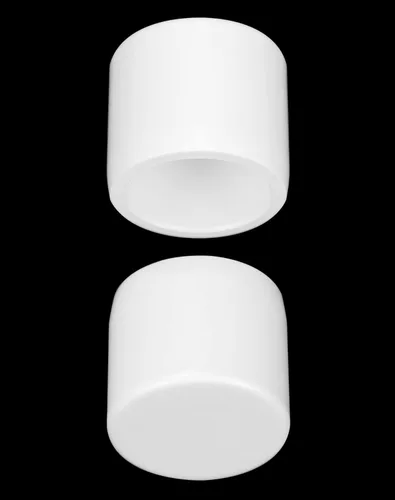 Miniatura 4 de QWORK Tapón de PVC para tubo de extremo, paquete de 20 piezas, 1/2" grado para muebles SCH40, tapón de tubo, conector de enchufe externo, blanco