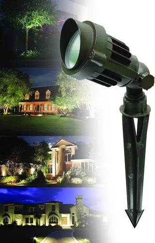 Miniatura 6 de Westgate Foco LED de bajo voltaje para paisaje, luz de jardín CA/CC de 12 voltios, LED integrado, 400 lúmenes, todos los accesorios incluidos