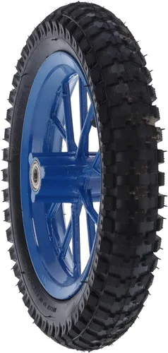 Miniatura 8 de Neumático y llanta delantera de 12.5 x 2.75 pulgadas, neumático de goma + llanta de metal, mini rueda delantera de bicicleta, para mini motocross