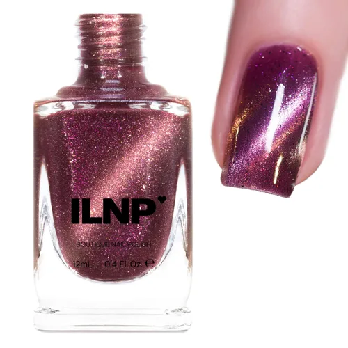 Miniatura 6 de ILNP Elsa - Esmalte de uñas holográfico resplandeciente azul claro helado