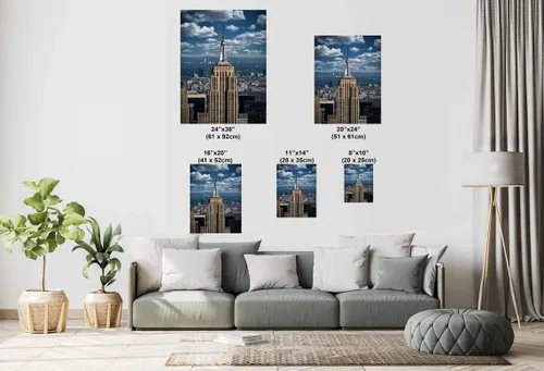 Miniatura 5 de Empire State - Print/Canvas/Acrylic/Metal (Acrylic Print, 16x20 Inches)